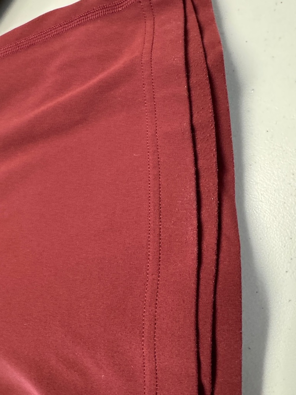 Lululemon Groove Super High Rise Flared Leg Pants Burgundy Size 8 Yoga Pants Gym - Picture 13 of 14